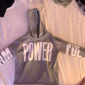 I AM POWERFUL sweatshirt Athleta. Girl